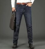 Men's Stretch Straight Fit Denim Jeans
